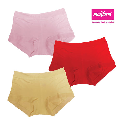 Moliform Low Waist Modal Fabric Panties Pack Of 3 - 8272/XXL