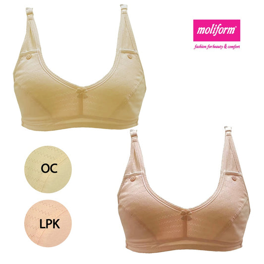 Moliform Non-Wired Cotton Bra 465