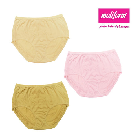 Moliform Maxi Cotton Panties Pack Of 3 -8005/L