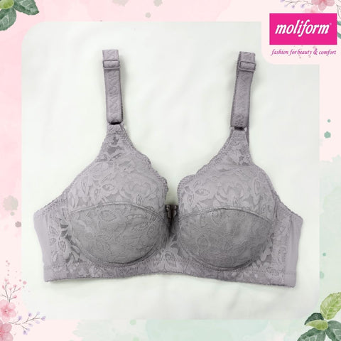 Moliform Under-Wired Thin Fiberfill Full Cup Bra 7566