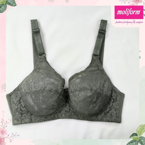 Moliform Under-Wired Thin Fiberfill Full Cup Bra 7566