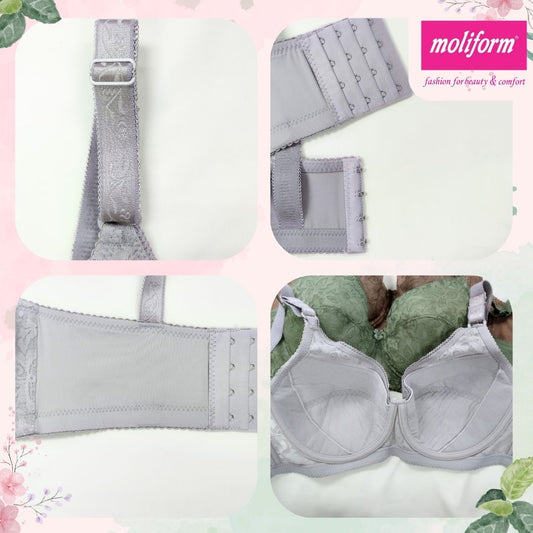 Moliform Under- Wired Thin Fiberfill Full Cup Bra 7567