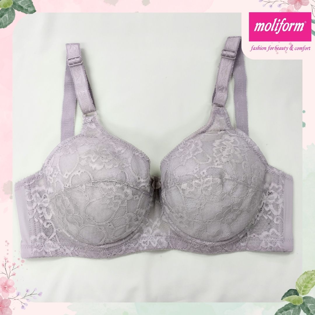 Moliform Under-Wired Thin Fiberfill Full Cup Bra 7564