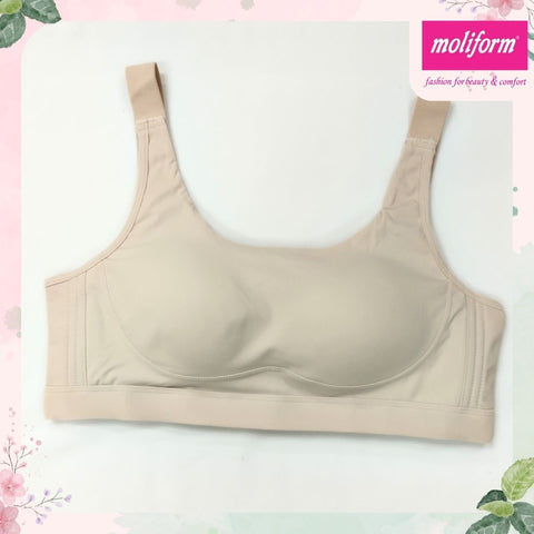 Moliform Wireless Thin Moulded 5/8 Cup Bra 7521