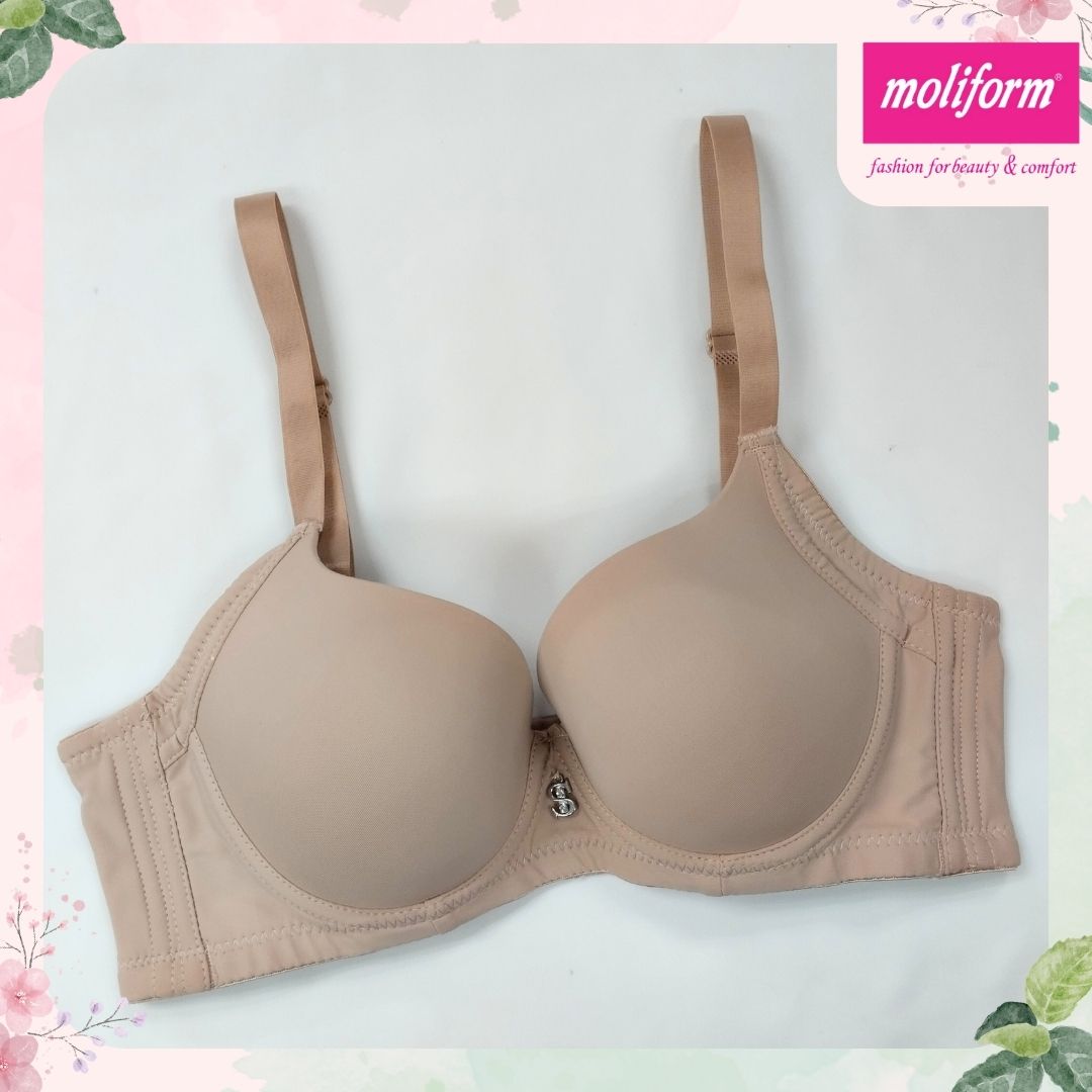 Moliform Under-Wired Thin Moulded 3/4 Cup Bra 1871