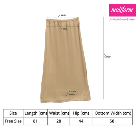 Moliform Women Cotton Petticoat 5063