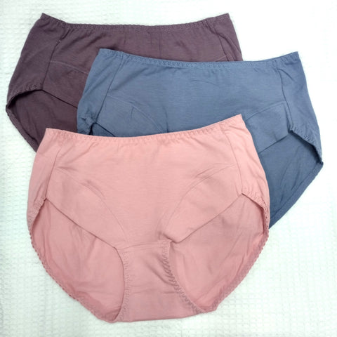 Moliform Cotton Midi Panties (Pack Of 3) 8072