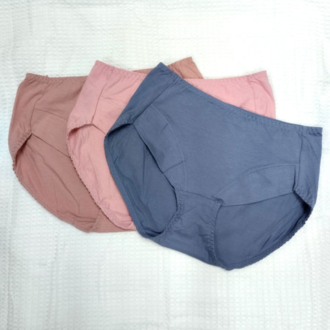 Moliform Cotton Midi Panties (Pack Of 3) 8072