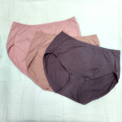 Moliform Cotton Midi Panties (Pack Of 3) 8072