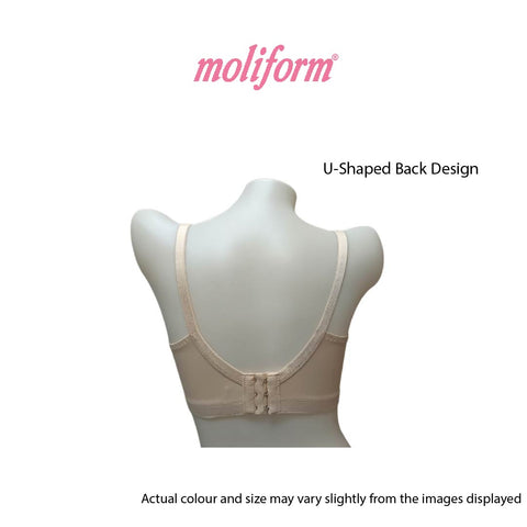 Moliform Wired Lightly padded bras /  coli berwayar   B1861  Saiz B34-40