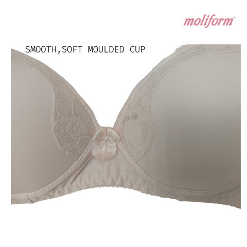 Moliform Classic Wireless Bra / Coli Klasik Tanpa Dawai  B630 Saiz B75-90