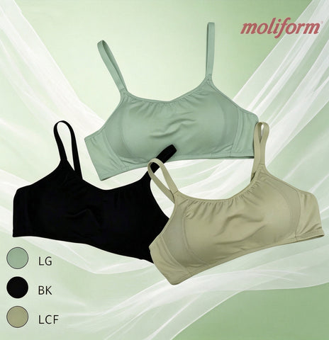 Moliform Wireless Comfort Bra / Coli Lembut Tanpa Dawai 7657 Saiz B70-80