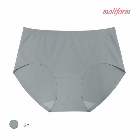 Moliform Daily Comfort Seamless Midi Panty / Seluar Dalam Midi Tanpa Jahitan Saiz S-XL  (8781)