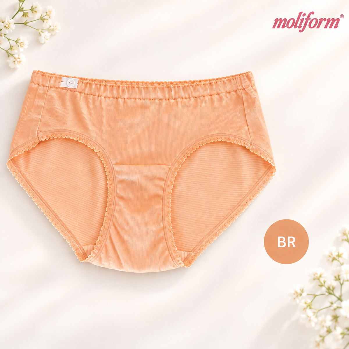 Moliform Low-Waist Maternity Panties / Seluar Dalam Ibu Mengandung Pinggang Rendah – 8392A