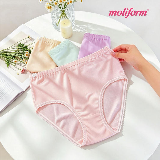 Moliform High-Waist Maternity Panties / Seluar Dalam Ibu Mengandung Pinggang Tinggi – 8393A