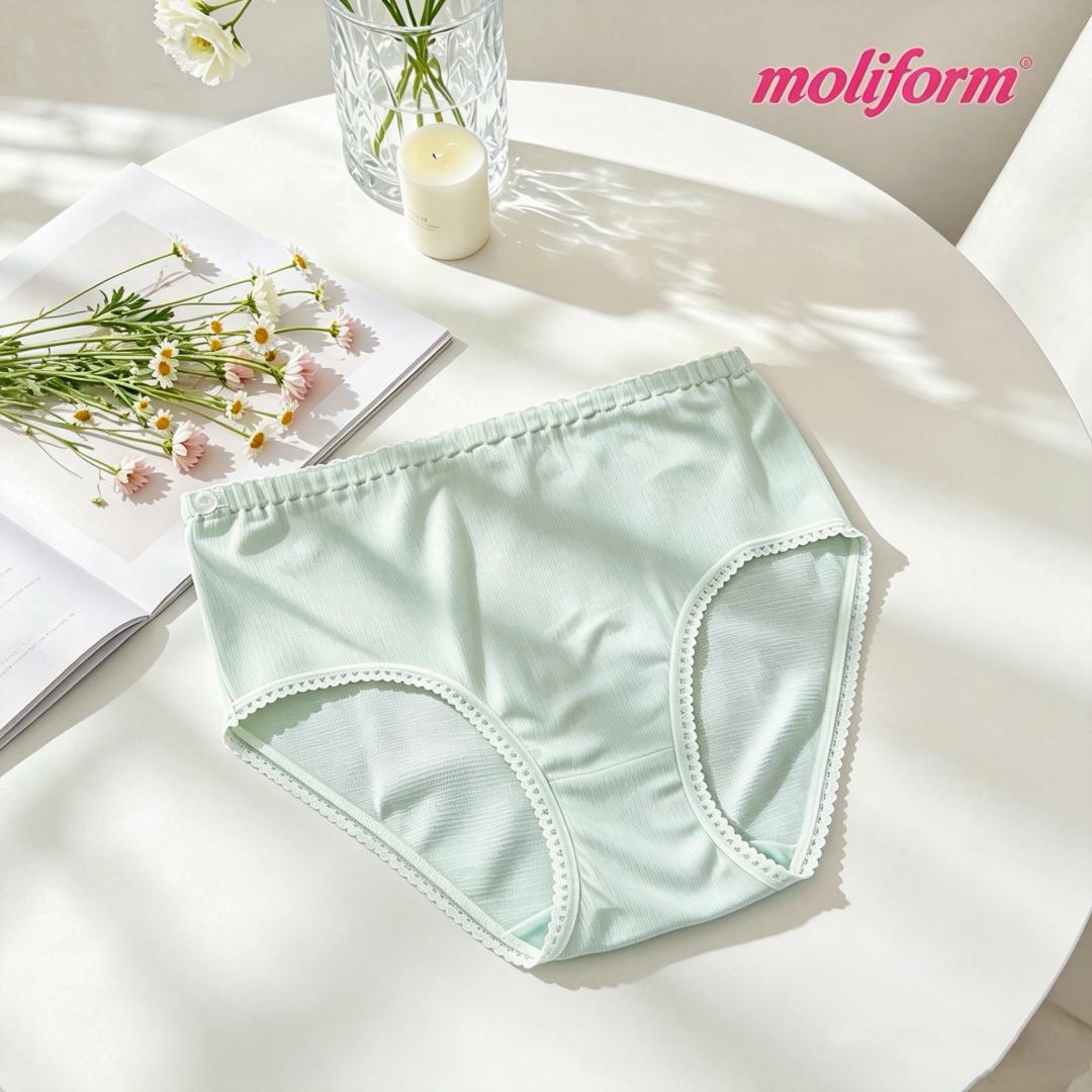 Moliform High-Waist Maternity Panties / Seluar Dalam Ibu Mengandung Pinggang Tinggi – 8393A