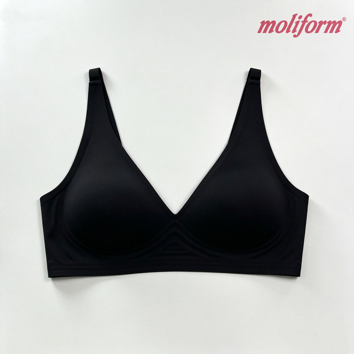 Moliform Seamless Wireless Jelly Support Everyday Bra / Bra Harian Sokongan Jalur Jeli Tanpa Dawai M-XL - 7648