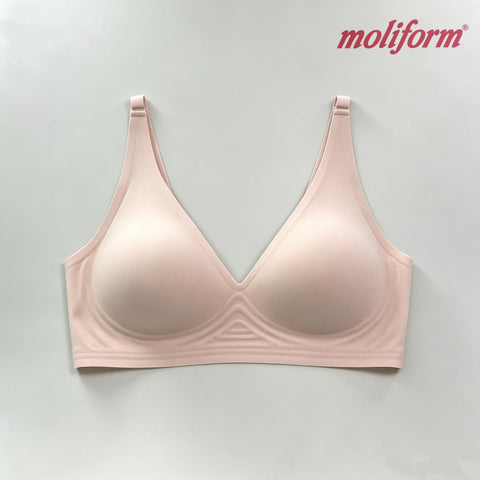 Moliform Seamless Wireless Jelly Support Everyday Bra / Bra Harian Sokongan Jalur Jeli Tanpa Dawai M-XL - 7648
