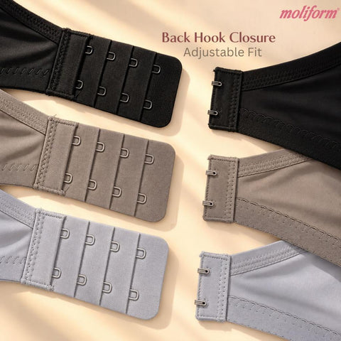 Moliform Wireless Smooth Seamless Bra /Coli Tanpa Dawai Cawan Lembut Saiz C36–C40 - 7662