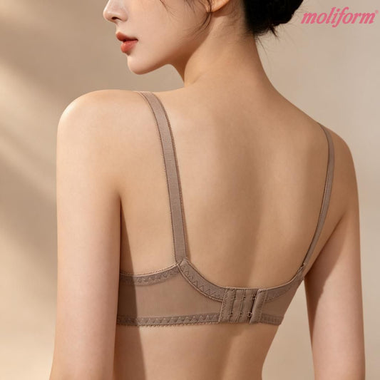 Moliform Wireless Fibrefill Bra/Coli Tanpa Dawai Span Lembut B34–40 7736