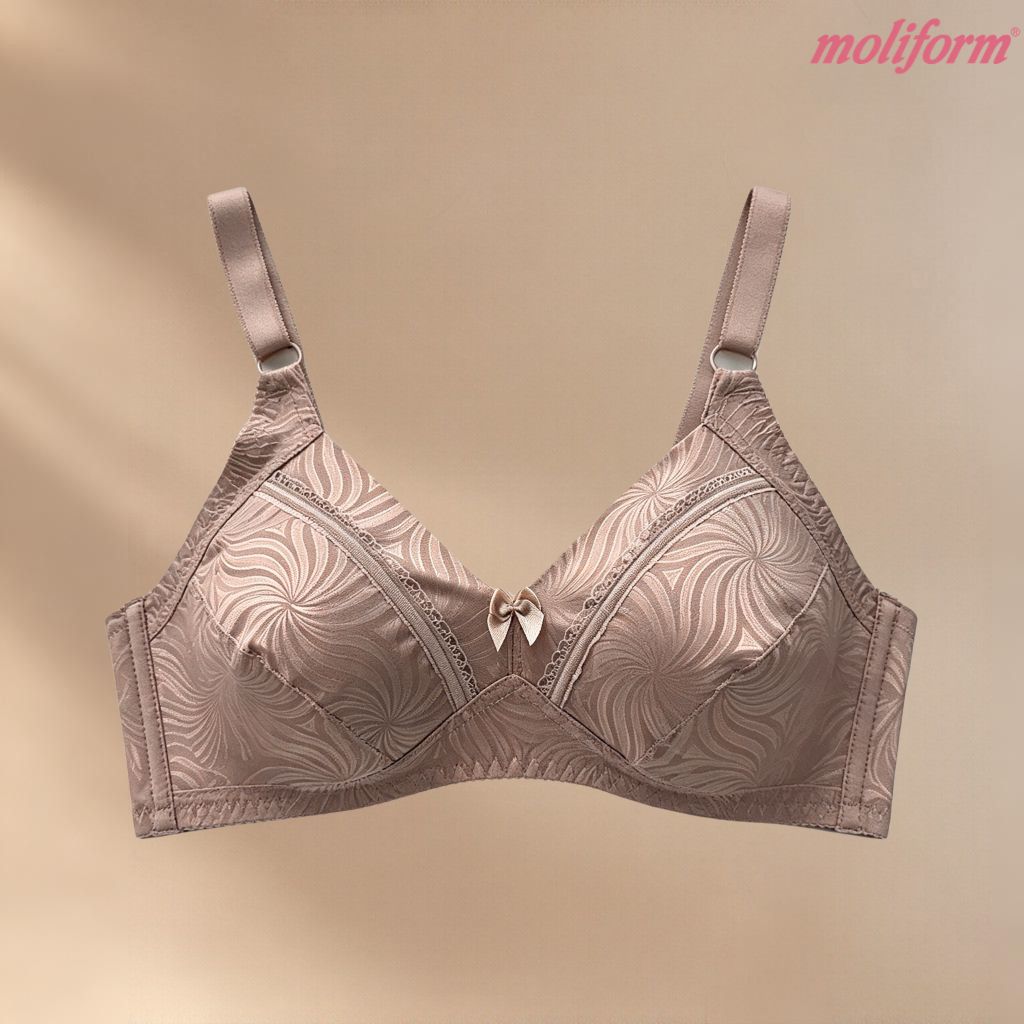 Moliform Wireless Fibrefill Bra/Coli Tanpa Dawai Span Lembut B34–40 7736