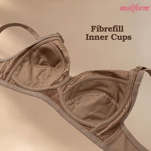 Moliform Wireless Fibrefill Bra/Coli Tanpa Dawai Span Lembut B34–40 7736