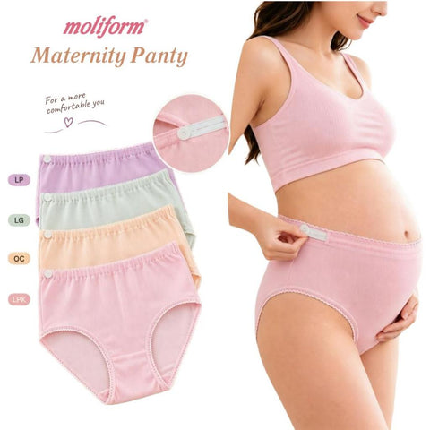 Moliform High-Waist Maternity Panties / Seluar Dalam Ibu Mengandung Pinggang Tinggi – 8393A