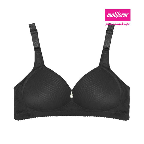 Moliform-Full Coverage PU Cup Non-Wired Bra 7449