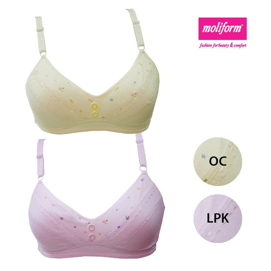 Moliform Non-Wired Junior Cotton Bra 055