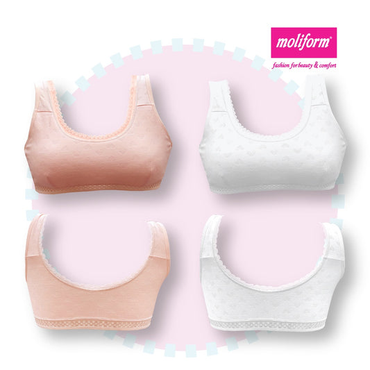 Moliform Junior Cotton Singlet Bra 056