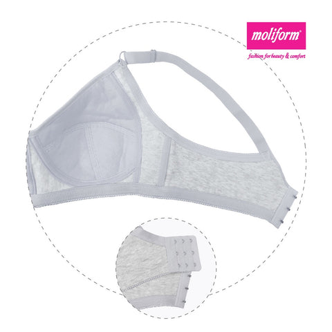 Moliform Full Cup Non-Wired Cotton Bra 455