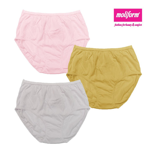 Moliform Full Mama Cotton Panties Pack Of 3 - 8009/XL