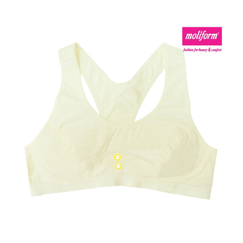 Moliform Junior Cotton Racerback Singlet Bra 038