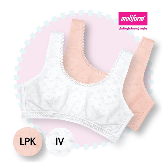 Moliform Junior Cotton Singlet Bra 056