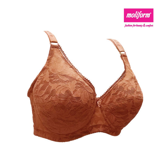 Moliform Lacy Full Cup Wired Support Bra 7397