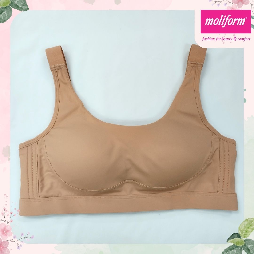 Moliform Wireless Thin Moulded 5/8 Cup Bra 7521