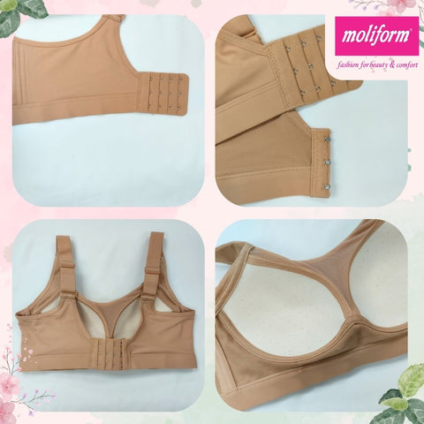 Moliform Wireless Thin Moulded 5/8 Cup Bra 7521