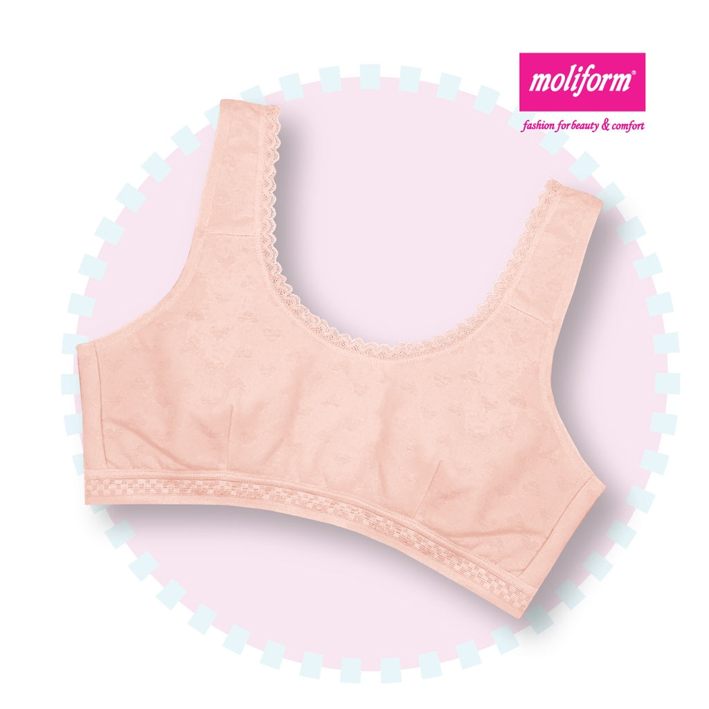 Moliform Junior Cotton Singlet Bra 056