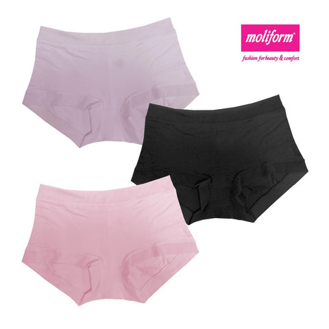 Moliform Low Waist Modal Fabric Panties Pack Of 3 - 8272/XXL