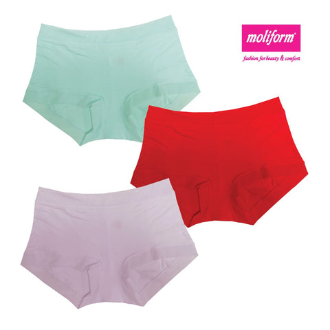 Moliform Low Waist Modal Fabric Panties Pack Of 3 - 8272/XXL