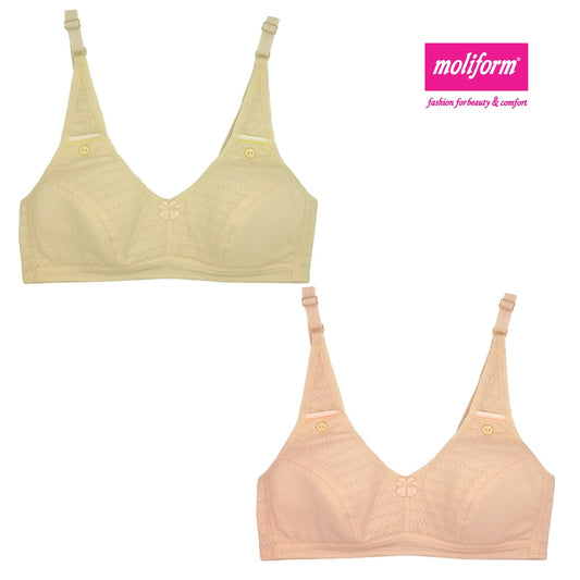 Moliform Non-Wired Cotton Bra 465