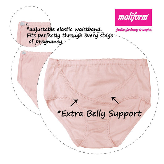 Moliform Maxi Maternity Panties Pack Of 2 - 8391