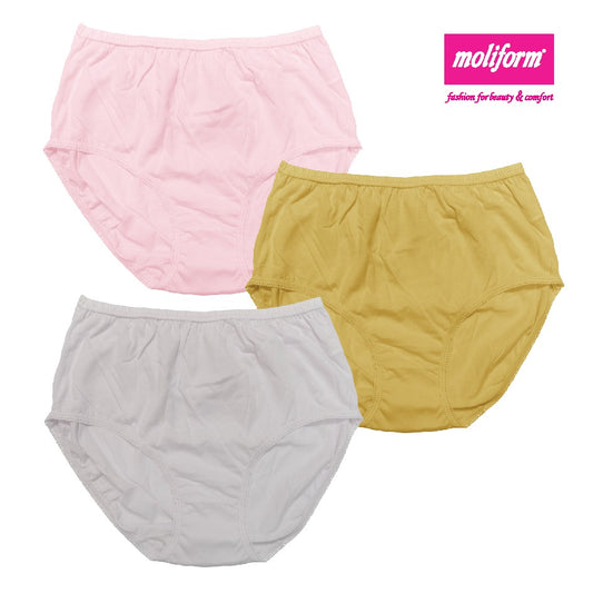 Moliform Full Mama Cotton Panties Pack Of 3 - 8010/XXL