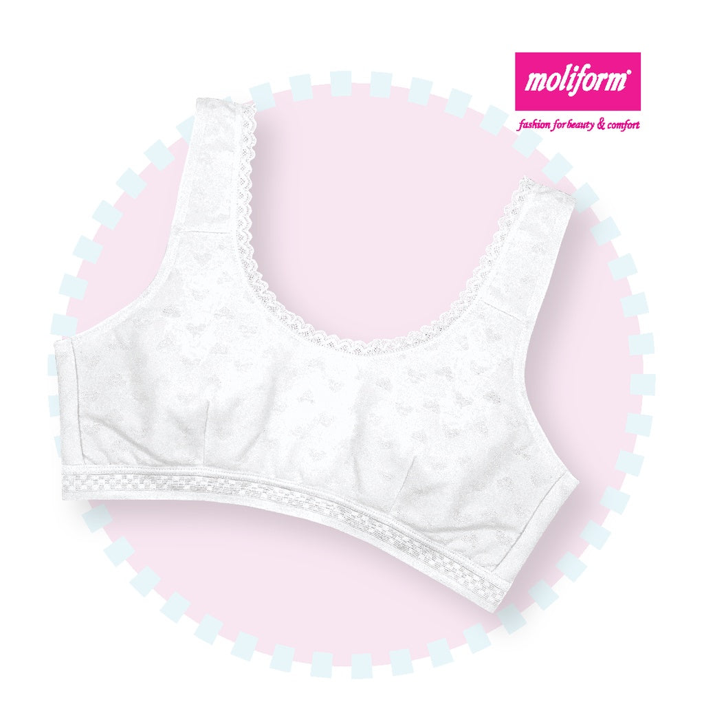 Moliform Moliform Junior Cotton Singlet Bra 056