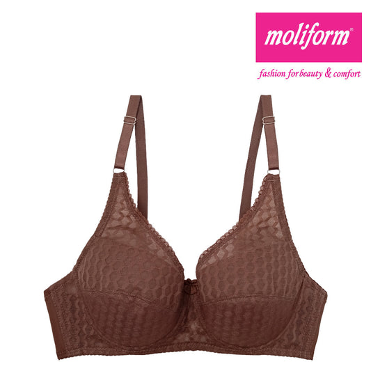 Moliform Under-Wired Thin Pad Full Cup Bra 7758